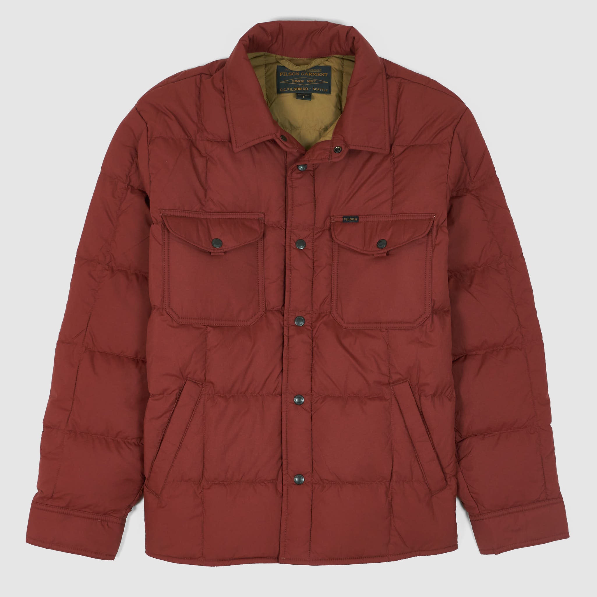 ジャケット・アウター FILSON LIGHTWEIGHT DOWN JAC-SHIRTS Filson Lightweight Down Jac-Shirt - DeeCee style