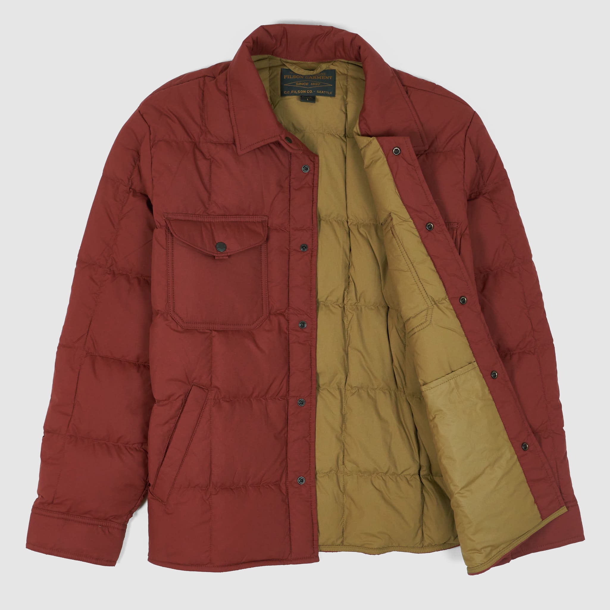 Filson Lightweight Down Jac-Shirt - DeeCee style