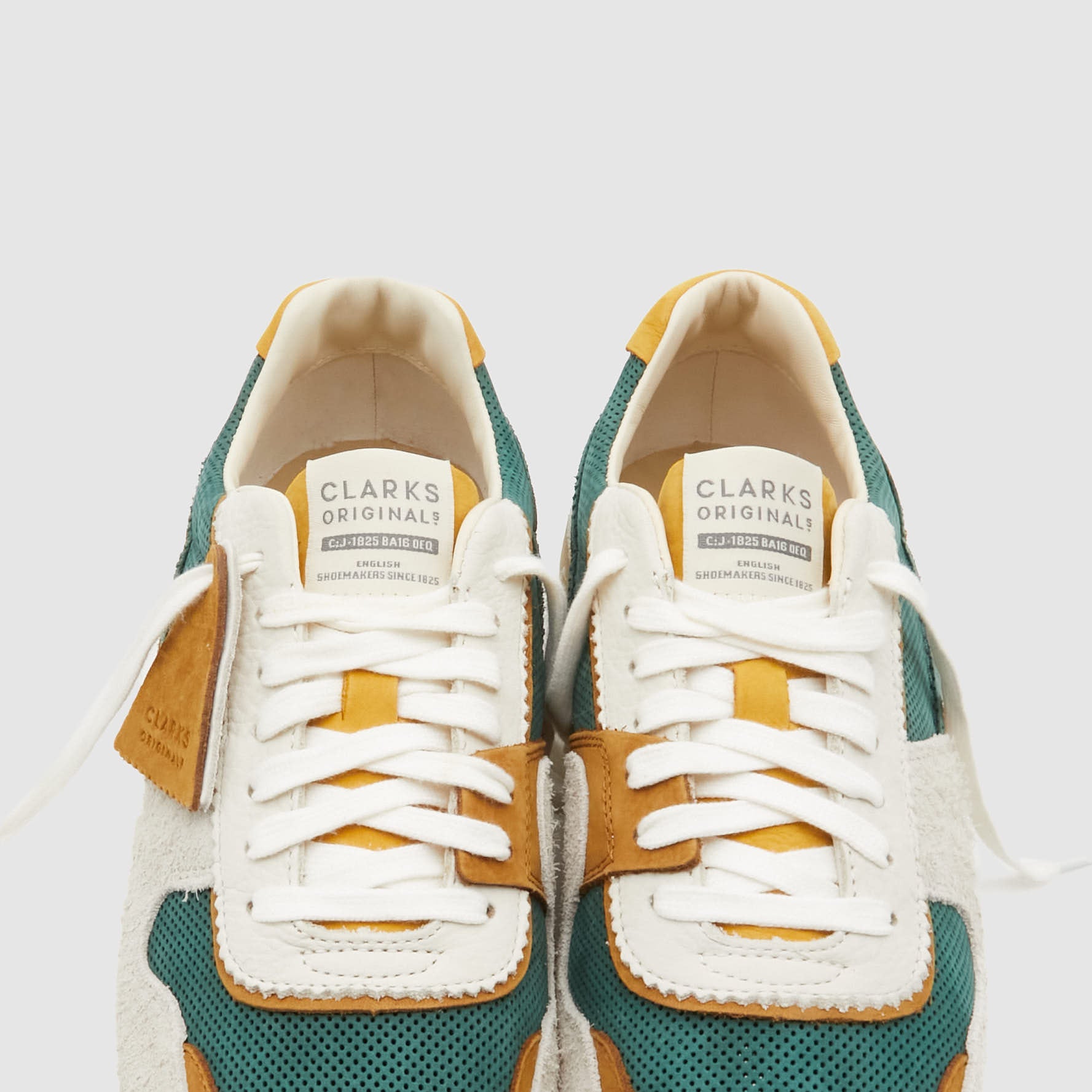 Clarks sneakers yellow on sale