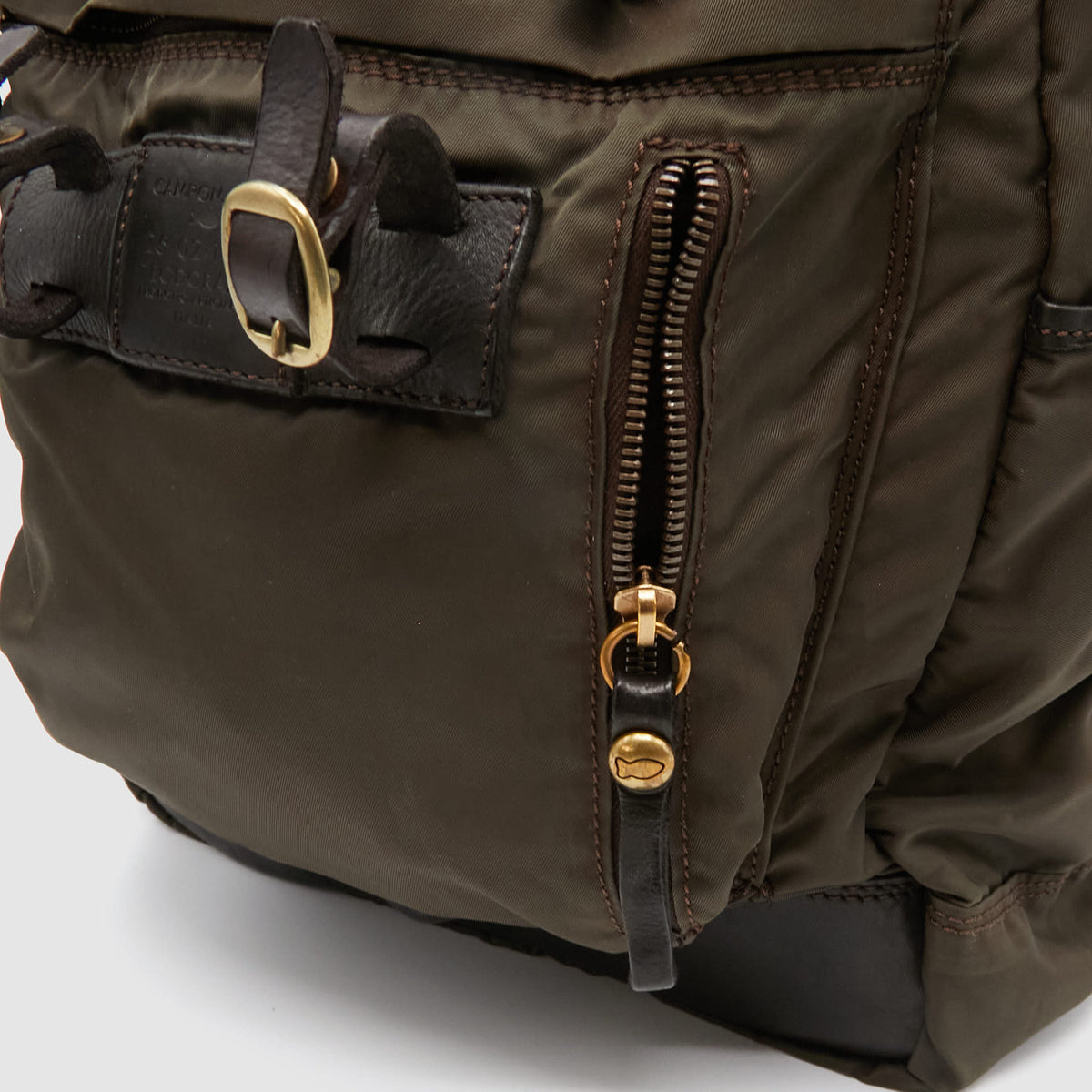 Campomaggi Day City Backpack Nylon/ Leather