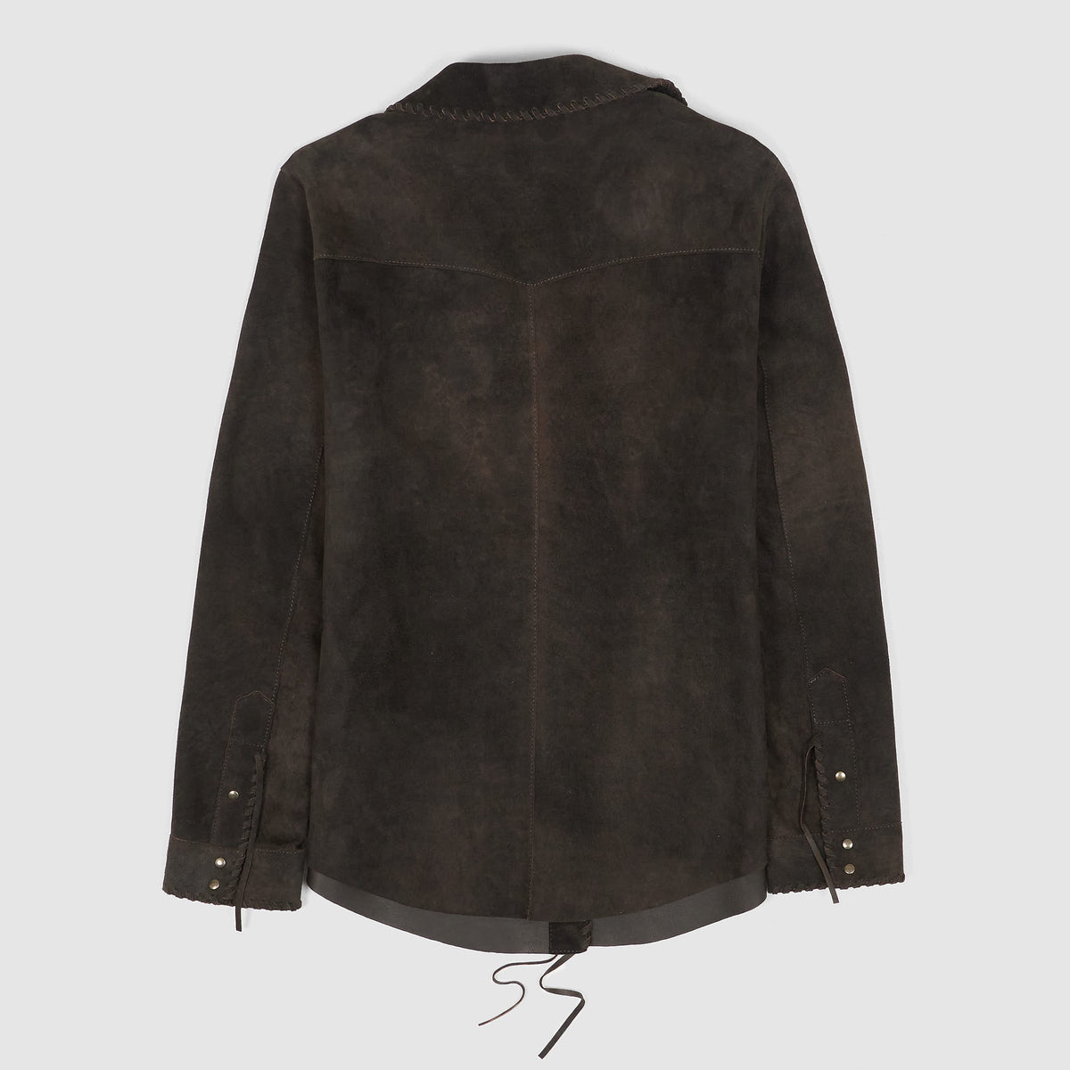 Salvatore Santoro Ladies Ranch Leather Over Shirt Jacket
