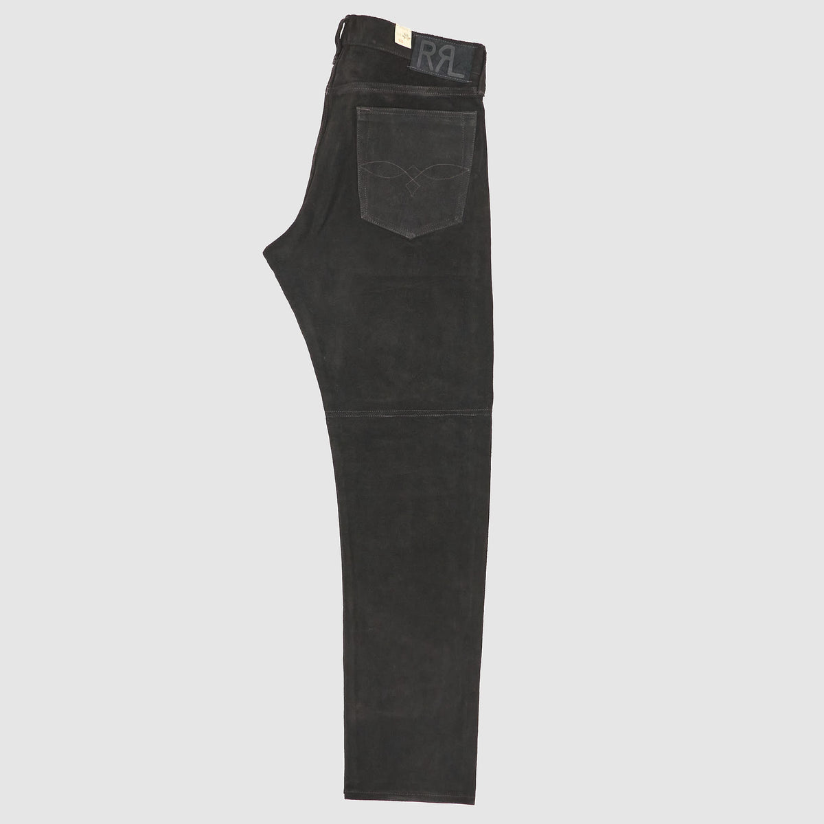 Double RL Roughout Suede Pant