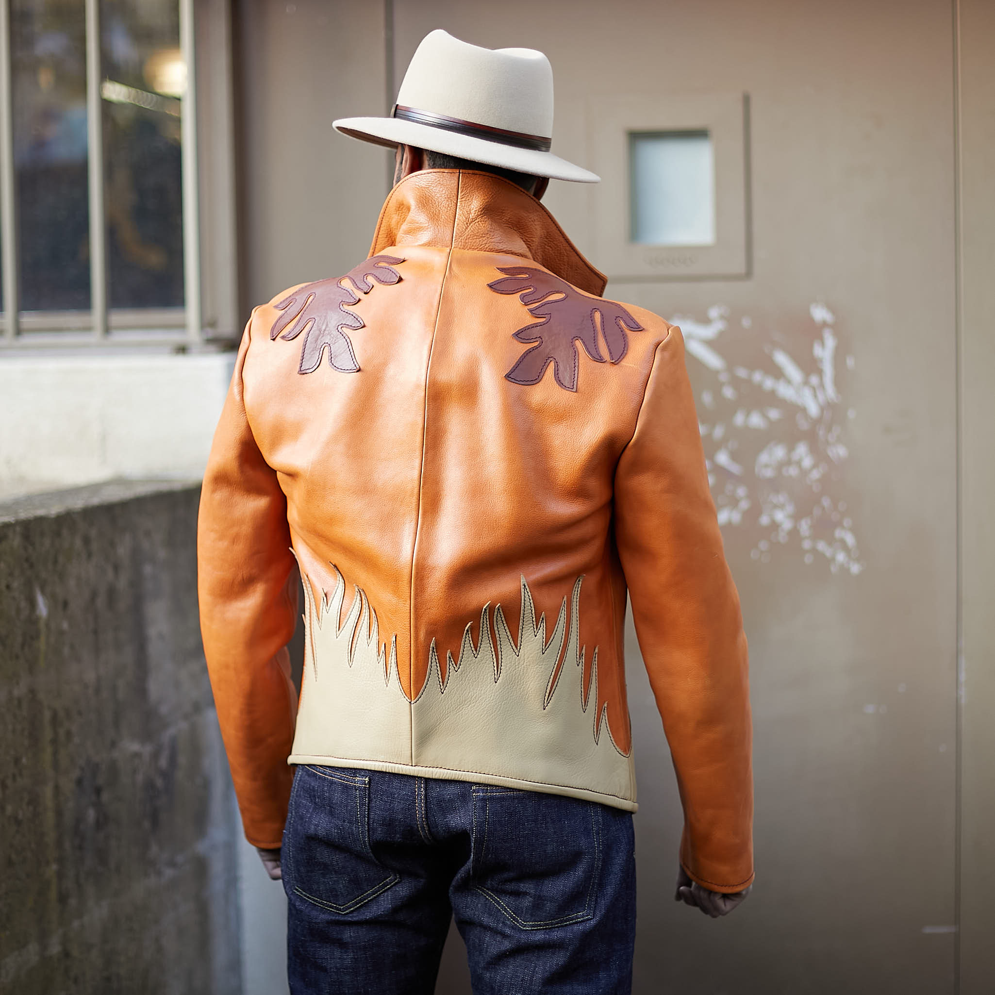 Jelado Handpainted Western Jacket - DeeCee style