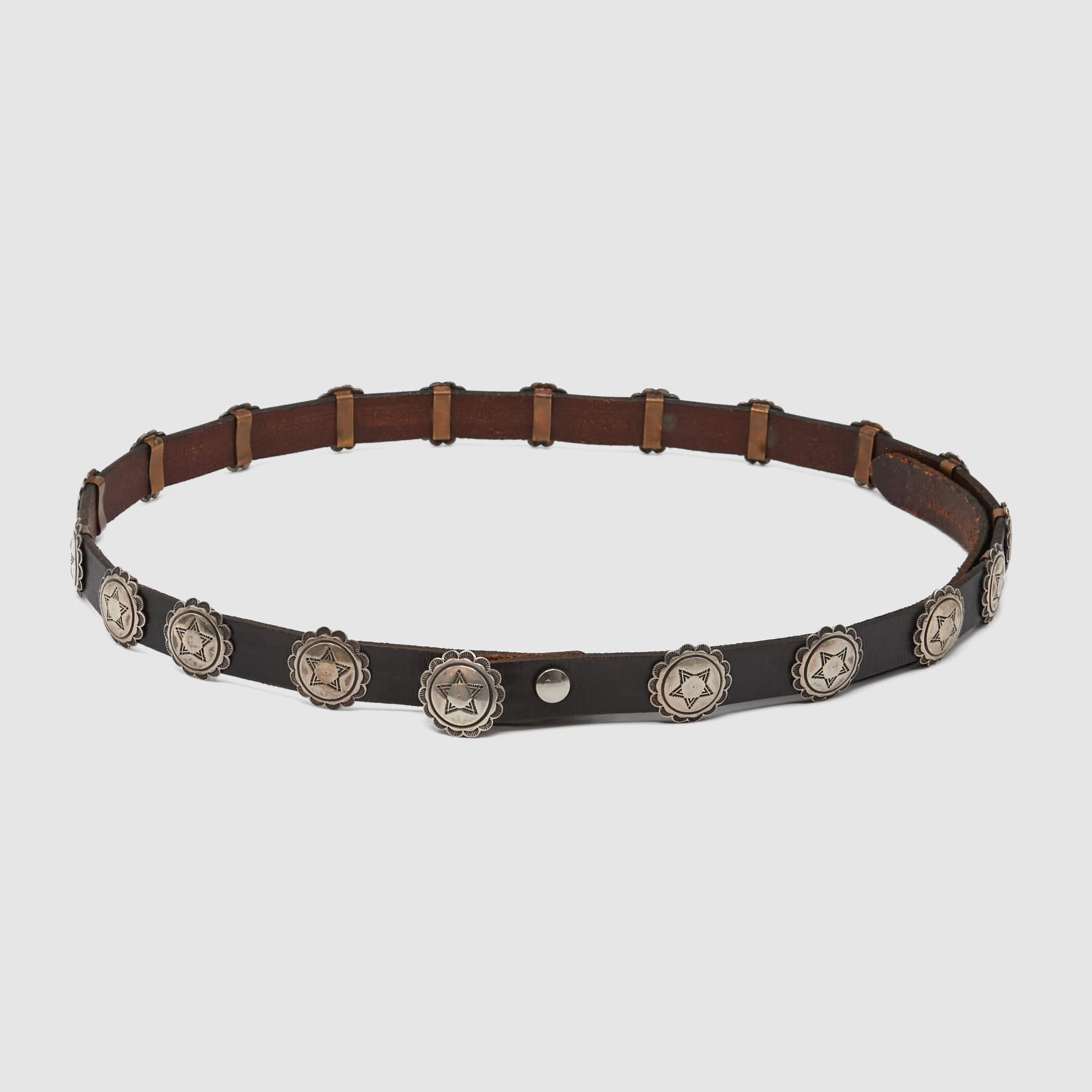 DeeCee style Navajo Sterling Silver Handmade Concho Belt