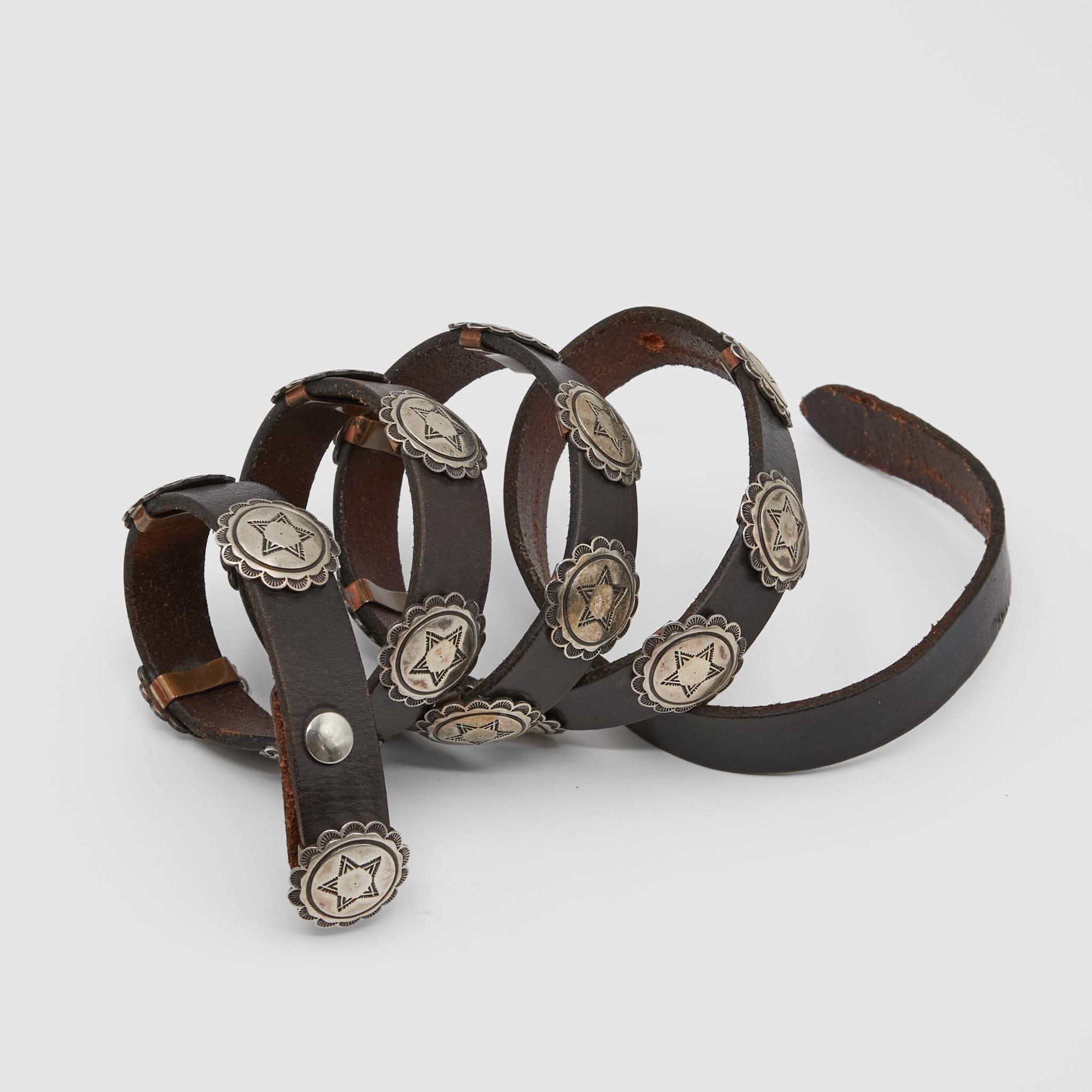 Silver concho hotsell belt vintage