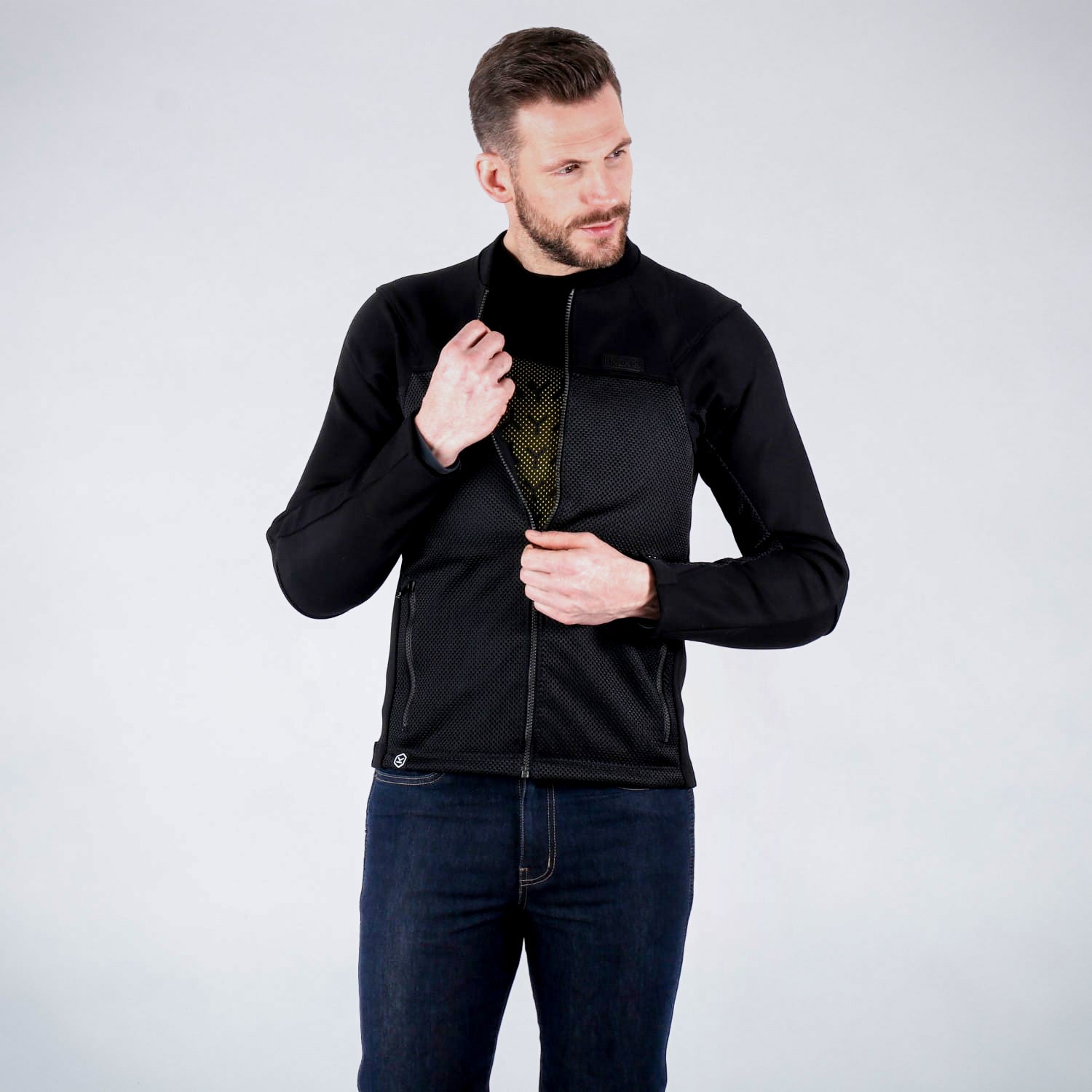 Knox Zephyr Armoured Motorcycle Summer Jacket DeeCee style