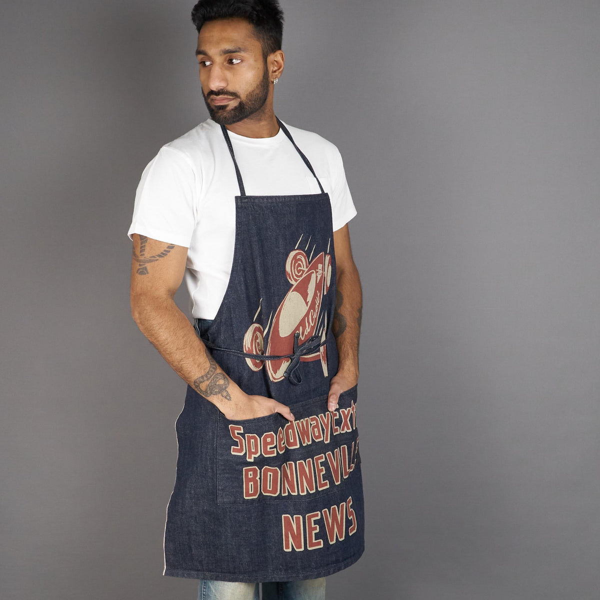 Old Crow Speed Shop by Glad Hand &amp; Co. Apron