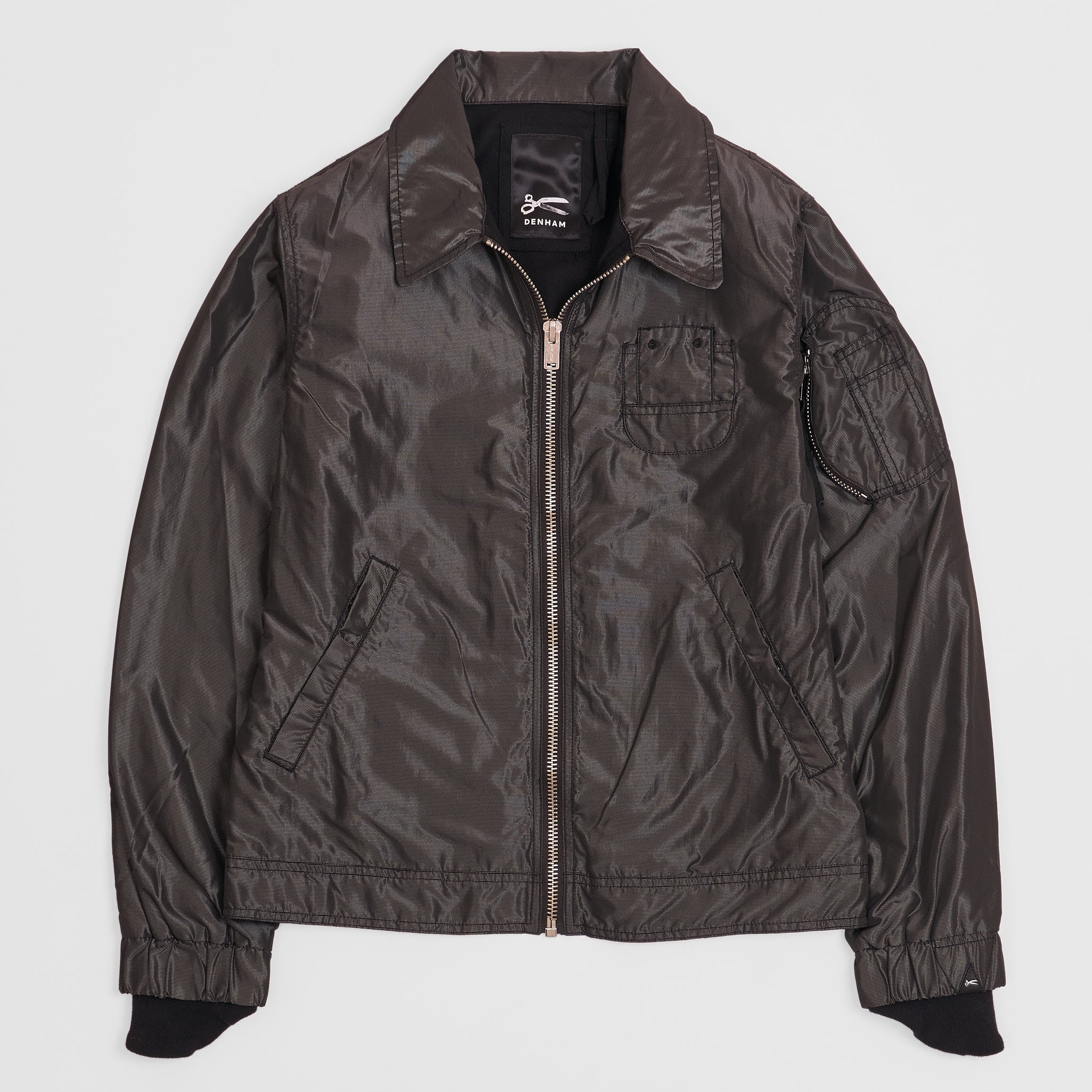 希少】DENHAM デンハム WOODFORD BOMBER JACKET - レザージャケット